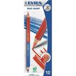 4084900271339-Lyra Duo Giant - Crayon bicolore - rouge, bleu - 6.3 mm - moyen (pack de 12)--0