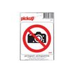 Pickup MARKING - Signo - no photography - 100 x 100 mm - autoadhesivo - vinilo