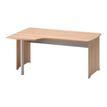 Gautier office JAZZ+ - Mesa - rectangular curvado (izquierda) - verde haya