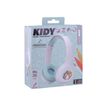 3303170107225-T'nB Kids KIDY - casque filaire pour enfants - blanc et vert-Angle gauche-10