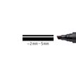 4007817321546-STAEDTLER Lumocolor 350 - Marqueur permanent - pointe biseau - noir--5