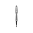3501179315973-Parker Urban - Stylo plume - encre bleue - fin - corps métallique/argent-Avant-1