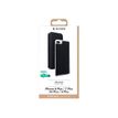 3571211347866-Bigben Connected - Protection à rabat POUR Apple iPhone 7 plus - rabat cuir noir - coque transpar-Avant-2