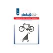 Pickup Home - Signo - bike / stroller - 90 x 90 mm - autoadhesivo - acrílico