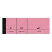 ELVE - Cuaderno de tickets - 100 formularios - 50 x 150 mm - numerado