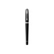 3501179316000-Parker Urban - Stylo plume noir mat CT - pointe moyenne-Avant-1