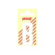 PICKUP LETTERING MONO Nobel - Etiqueta autoadhesiva - preimpreso: B - blanco mate