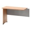 Gautier office JAZZ+ - Componente de escritorio - rectangular con lado redondo - verde haya