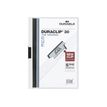 4005546203706-Durable Duraclip 30 - 5 Chemises à clip - A4 - blanc-Avant-0
