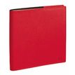 Quo Vadis Note 16 S Soho - Agenda - vista de la semana - comb-bound - 160 x 160 mm - cuadrado - papel marfil - Dali red cover - coated canvas