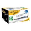 BIC VELLEDA 1751 - Marcador - no permanente - para pizarra - azul - tinta con base de alcohol - 3.7-5.5 mm (paquete de 12)