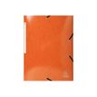 Exacompta Iderama - Carpeta de 3 solapas - para A4 - capacidad: 300 hojas - naranja