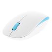 T'nB CANDY - Ratón - óptico - 3 botones - inalámbrico - 2.4 GHz - receptor inalámbrico USB - blanco/azul