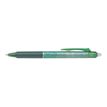 Pilot FriXion Ball Clicker - Bolígrafo  - no permanente - verde - tinta de gel termosensible - 0.5 mm - fino - retractil - con borrador