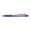 Pilot FriXion Ball Clicker - Bolígrafo  - no permanente - violeta - tinta de gel termosensible - 0.5 mm - fino - retractil - con borrador