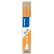 Pilot FriXion Ball - Relleno - albaricoque - tinta de gel termosensible - 0.7 mm (paquete de 3)