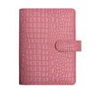 Exacompta Exatime 14 Baby Croco - Organizador - 2020-2021 - vista de la semana - 110 x 145 mm - 6 agujeros - rosado envejecido