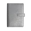 Exacompta Exatime 17 light Flora - Calendario semanal - 2020-2021 - vista de la semana - 140 x 190 mm - retrato - silver cover