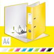 Leitz WOW 180° - Archivaor de anillas - ancho de la espina: 80 mm - para A4 - capacidad: 600 hojas - amarillo