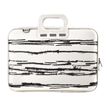 Bombata Black&White - Funda de transporte para portátil - 15.6" - 16" - blanco