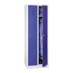 MT Industriels Monobloc - Taquilla - 2 baldas - 2 Puertas - RAL 7035, RAL 5015