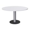 3253310171251-Table de réunion ronde - diam 100 cm - pieds tulipe alu - plateau blanc perle-P_400001652_2-0