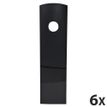 Exacompta MAG-CUBE Classic ECOBlack - Archivo de caja - ancho de la espina: 82 mm - para 266 x 305 mm - negro, negro eco (paquete de 6)
