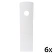 Exacompta MAG-CUBE Office - Archivo de caja - ancho de la espina: 82 mm - para A4 Plus - blanco (paquete de 6)
