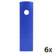 Exacompta MAG-CUBE Iderama - Archivo de caja - ancho de la espina: 82 mm - para A4 Plus - azul hielo (paquete de 6)