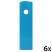 Exacompta MAG-CUBE Iderama - Archivo de caja - ancho de la espina: 82 mm - para A4 Plus - turquesa (paquete de 6)