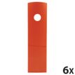 Exacompta MAG-CUBE Iderama - Archivo de caja - ancho de la espina: 82 mm - para A4 Plus - mandarina (paquete de 6)