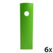 Exacompta MAG-CUBE Iderama - Archivo de caja - ancho de la espina: 82 mm - para A4 Plus - verde manzana (paquete de 6)