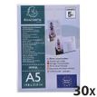 Exacompta Office - Soporte de señal - escritorio - para A5 - cristal (paquete de 30)