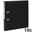 Exacompta Prem'Touch - Archivaor de anillas - ancho de la espina: 50 mm - para A4 Maxi - capacidad: 460 hojas - negro (paquete de 10)