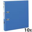 Exacompta Prem'Touch - Archivaor de anillas - ancho de la espina: 50 mm - para A4 Maxi - capacidad: 460 hojas - azul (paquete de 10)