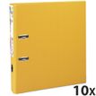Exacompta Prem'Touch - Archivaor de anillas - ancho de la espina: 50 mm - para A4 Maxi - capacidad: 460 hojas - amarillo (paquete de 10)