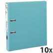 Exacompta Prem'Touch - Archivaor de anillas - ancho de la espina: 50 mm - para A4 Maxi - capacidad: 460 hojas - verde claro (paquete de 10)
