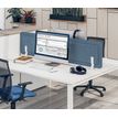 Burocean - Desk acoustic panel - blue heather