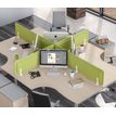 Burocean - Desk acoustic panel - verde chartreuse