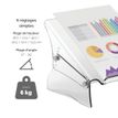 0043859752720-Fellowes Clarity - Porte-documents transparent - format A3 et A4 - réglable en hauteur - -P_400002620_5-2
