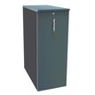 Burocean - Unidad de almacenamiento - 3 baldas - melamine coated particle board - arcilla azul, antracita