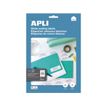 APLI Home - Adhesivo permanente - blanco - 70 x 25.4 mm 330 etiqueta(s) (10 hoja(s) x 33) fichero con eurotaladro - etiquetas