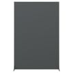 Nobo Impression Pro - Pantalla de separación - 120 x 180 cm - gris