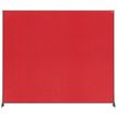 Nobo Impression Pro - Panel de privacidad de mesa - rojo
