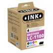 Wecare - Paquete de 4 - negro, amarillo, cián, magenta - compatible - cartucho de tinta - para Brother DCP-185, 385, 395, 585, J715, MFC-490, 5490, 5890, 5895, 6890, 790, 795, 990, J615