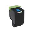 OWA - Cián - compatible - caja - refabricado - cartucho de tóner - para Lexmark CS317dn, CS417dn, CS517de, CX317dn, CX417de