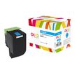 OWA K18130OW - Cián - compatible - cartucho de tóner - para Lexmark CS317dn, CX317dn
