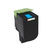 OWA K18260OW - Gran capacidad - cián - compatible - caja - refabricado - cartucho de tóner - para Lexmark C2132, XC2130, XC2132