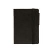 LEGAMI Everyday My Notebook Small - Cuaderno - historial - 95 x 135 mm - 96 hojas / 192 páginas - papel marfil - reglado - tapa negra - polyurethane leather