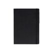 LEGAMI My Notebook Large - Cuaderno - historial - 168 x 240 mm - 96 hojas / 192 páginas - papel marfil - a rayas - tapa negra - poliuretano (PU)